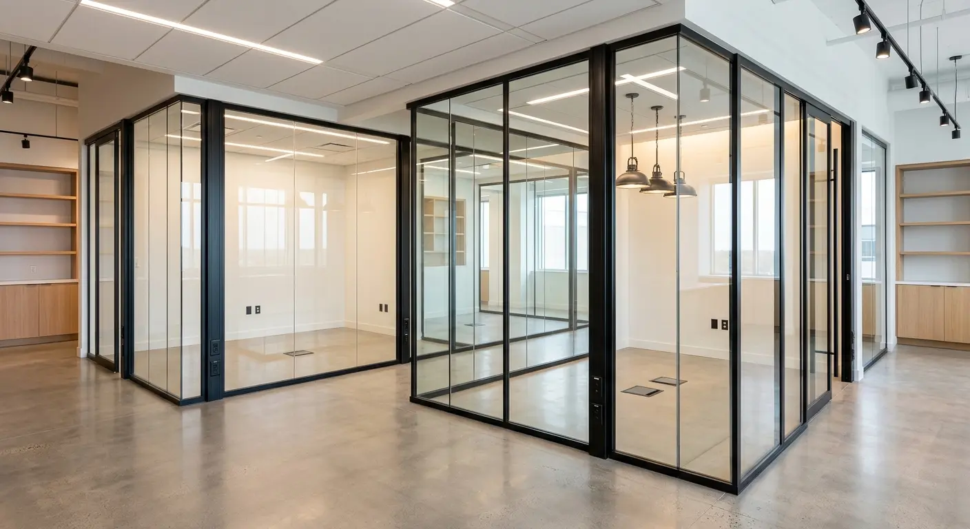 How to integrate power and data into partition walls